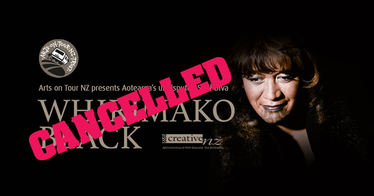 Arts on Tour NZ Presents … Whirimako Black